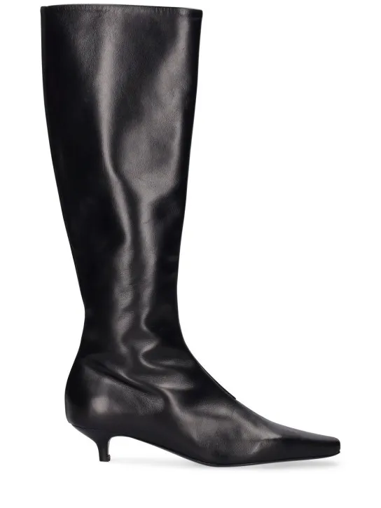 Toteme   35mm The Slim leather tall boots 