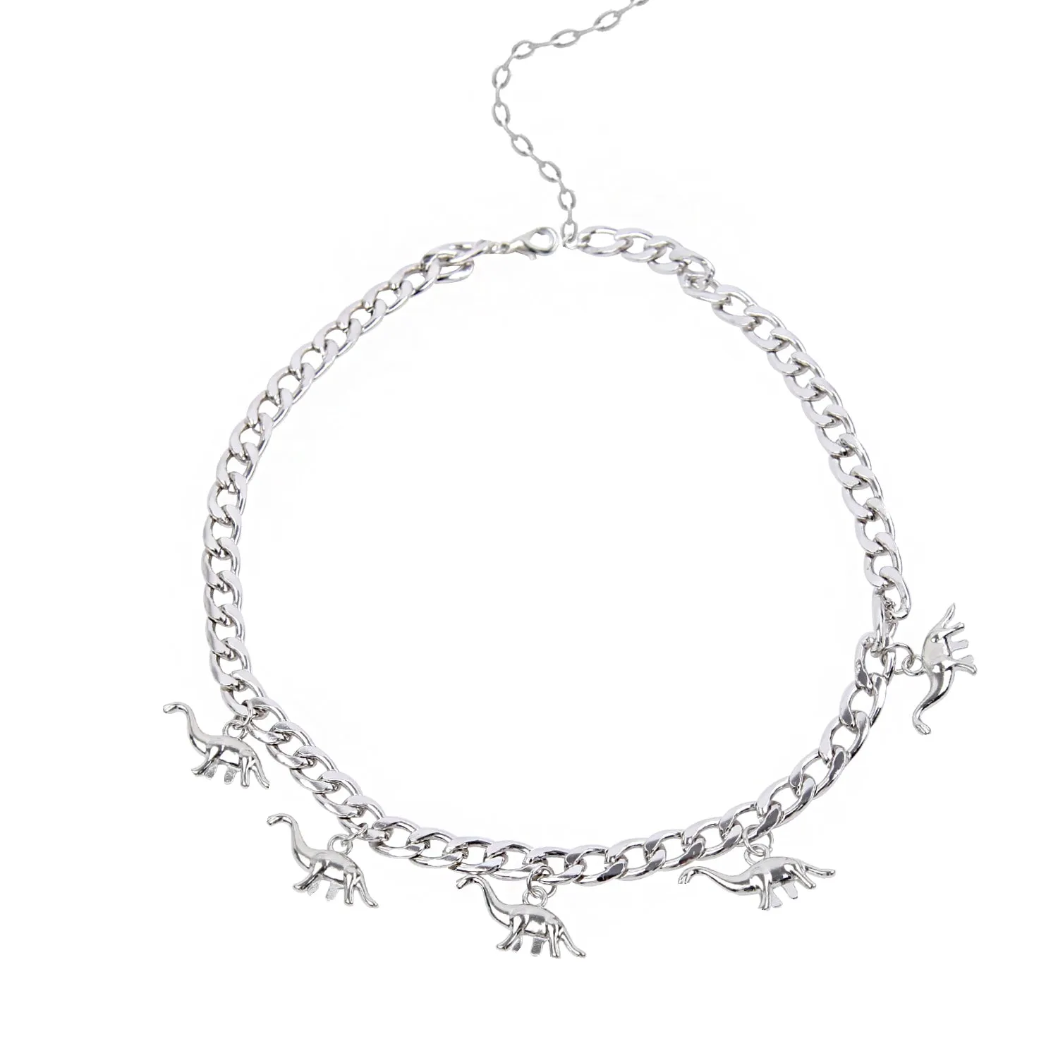 Unique Full Dinosaur Necklace