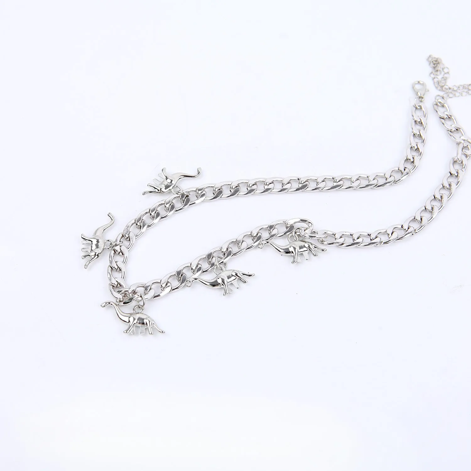 Unique Full Dinosaur Necklace