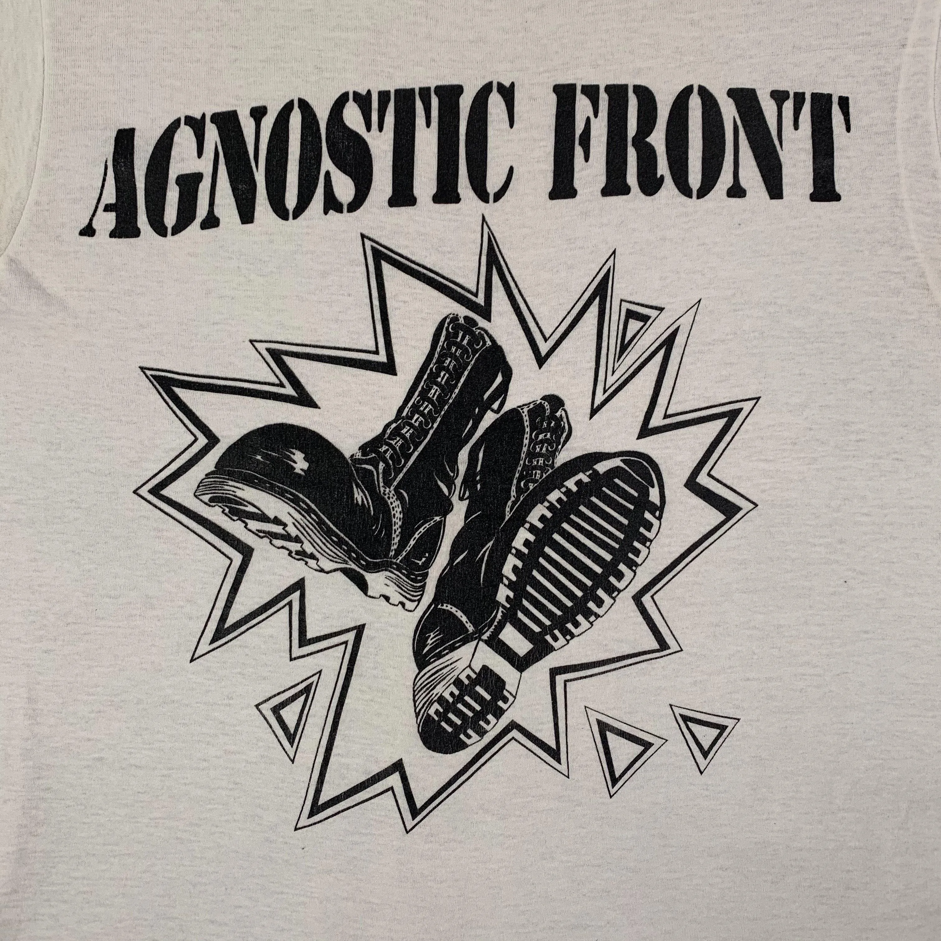 Vintage Agnostic Front "Boots" T-Shirt