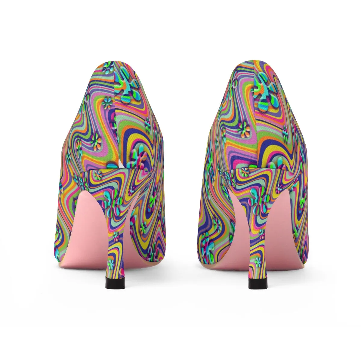 Wavy Daisy Women's High Heels