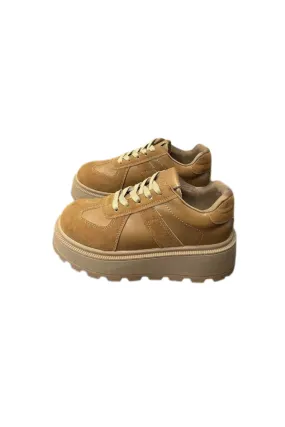 'Wes' Patchwork Platform Casual Shoes （2 Color)