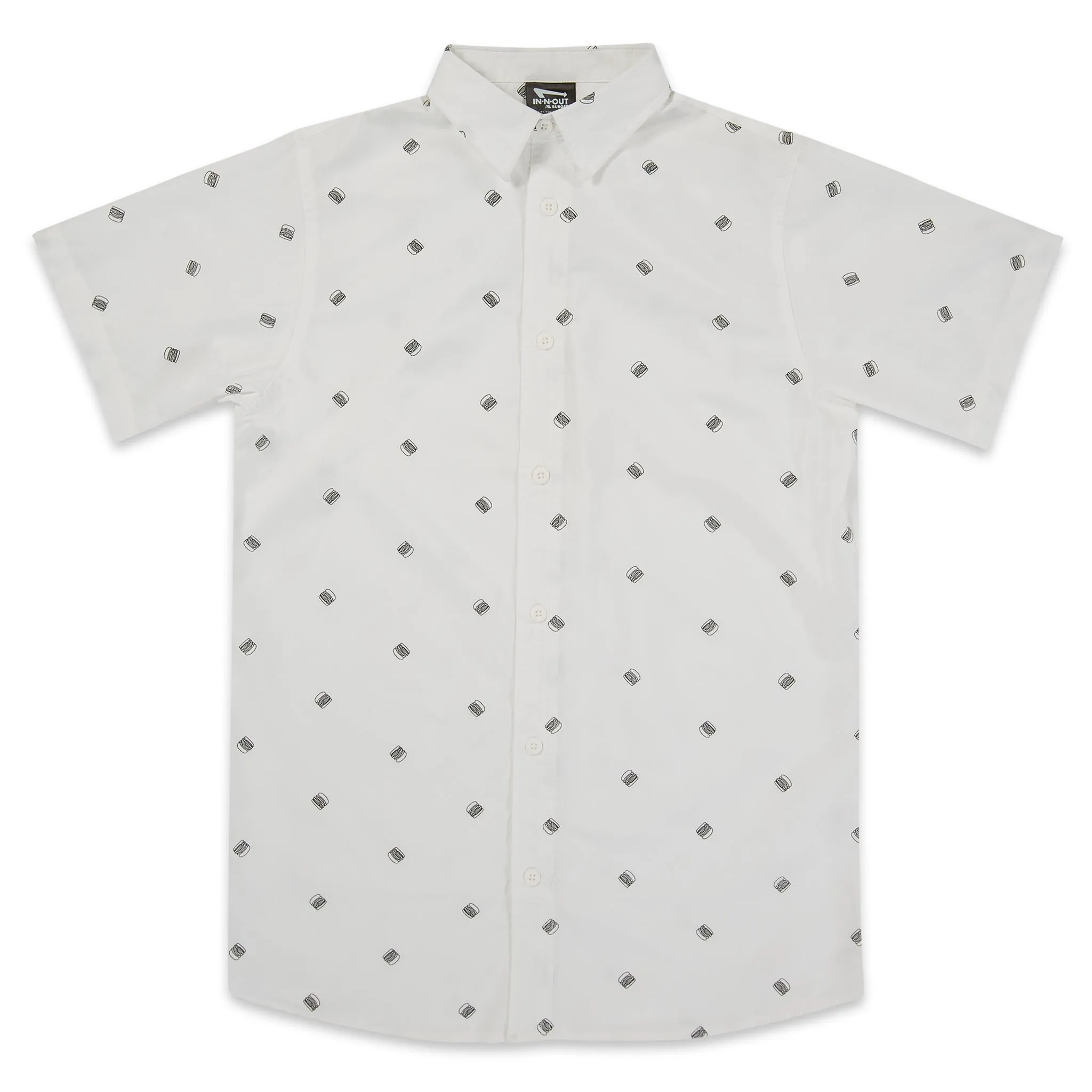 White Double-Double Button Up