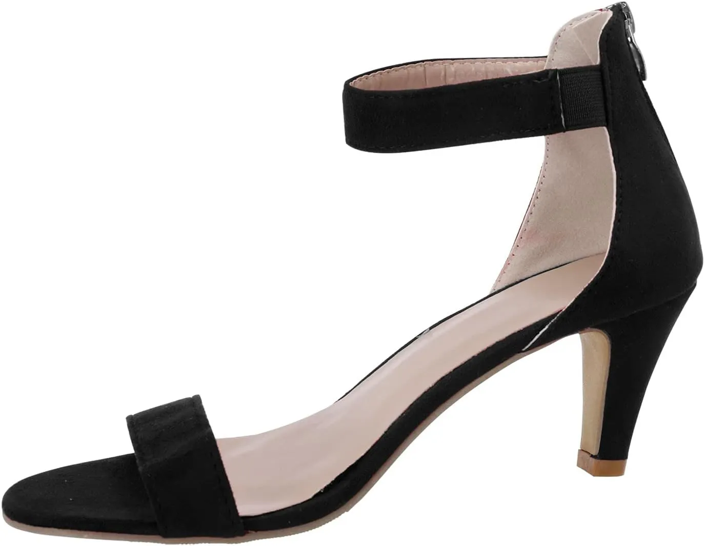 Yanzhenglip Sandals Women, Women'S Leopard Sandals High Heels, Fashion Pointy Sandals Stiletto Comfortable Mid-Heel Dress Sandals Classic Open-Toe Sandals